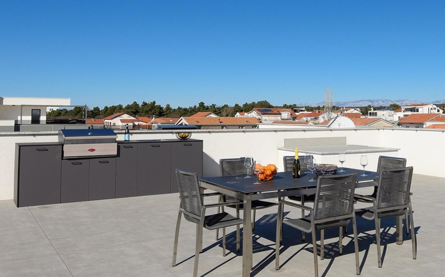Fux Luxury Rooftop Terrace Jacuzzi & Bbq Zadar Exterior foto